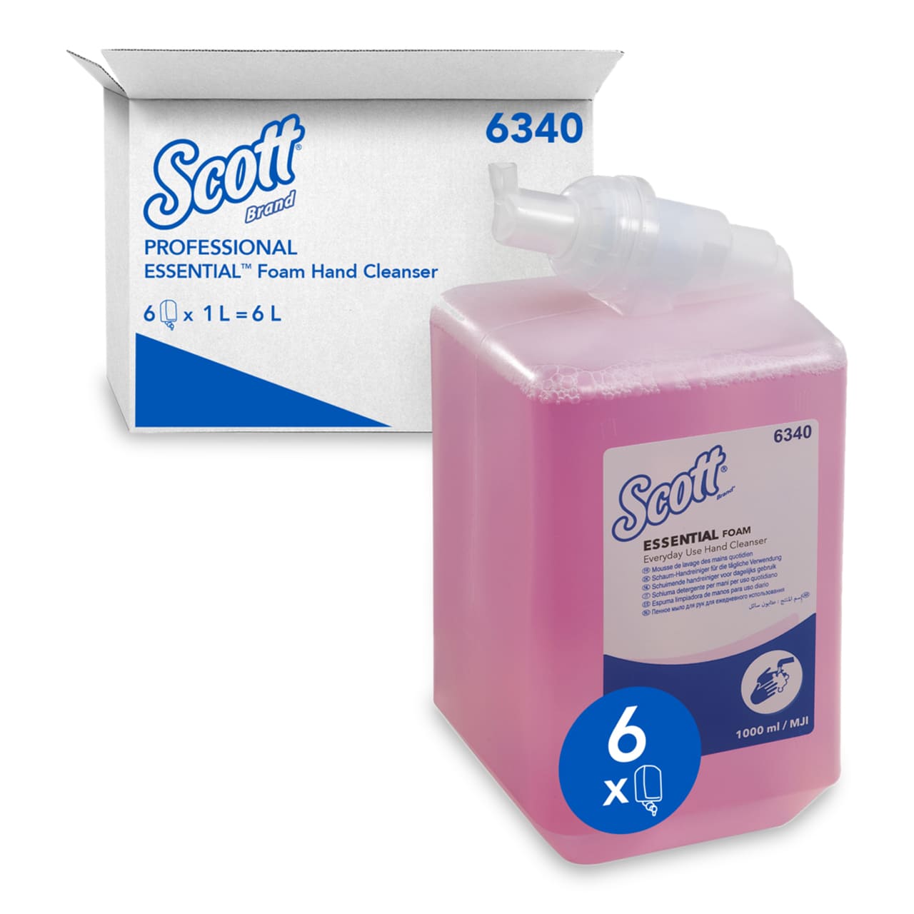 Scott® Essential Mousse Lavante 1l - Cartouche Scott® Essential Mousse Lavante 1l - Cartouche