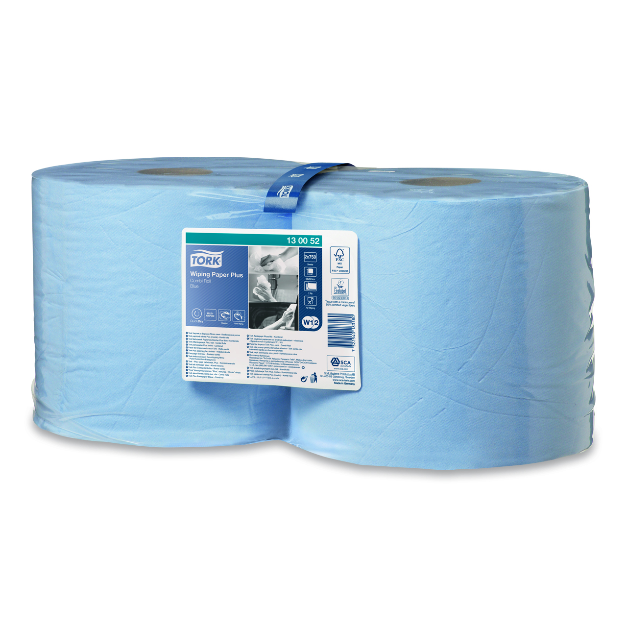 Tork Papier essuyage multi résistant QD W1/2 Tork Papier essuyage multi résistant QD W1/2