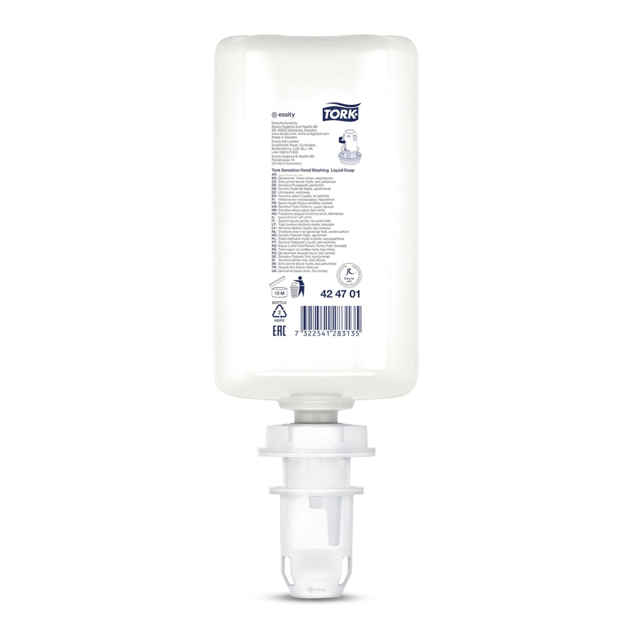 Tork savon liquide extra-doux, 1000ml