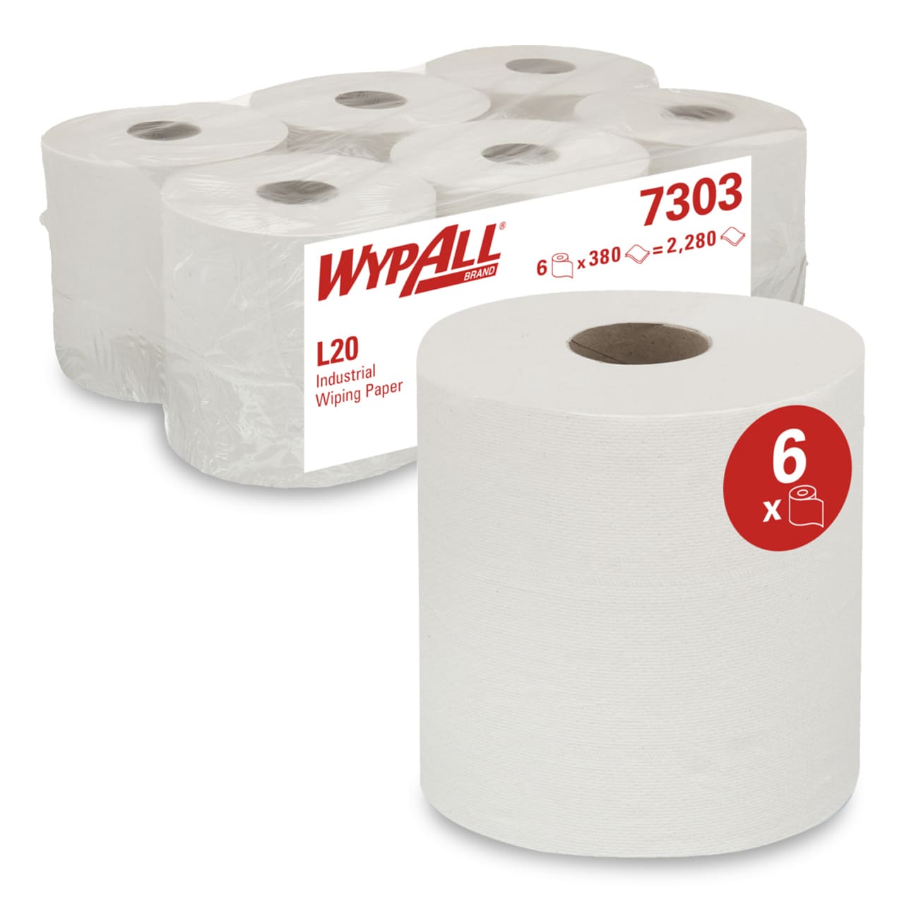 WypAll® L20 Essuyeurs - Dévidage central