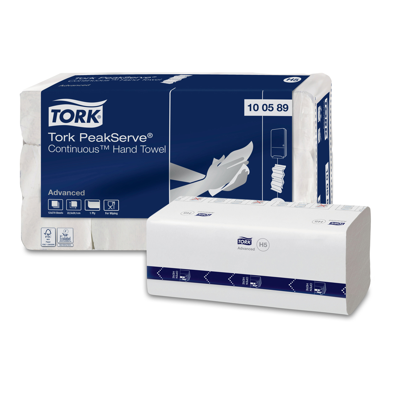 Tork PeakServe® Essuie-mains continus™ Tork PeakServe® Essuie-mains continus™