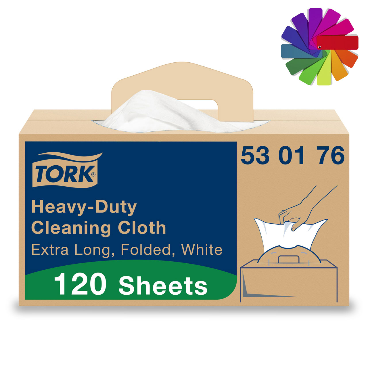Tork Lingettes nettoyantes extra-fortes W7