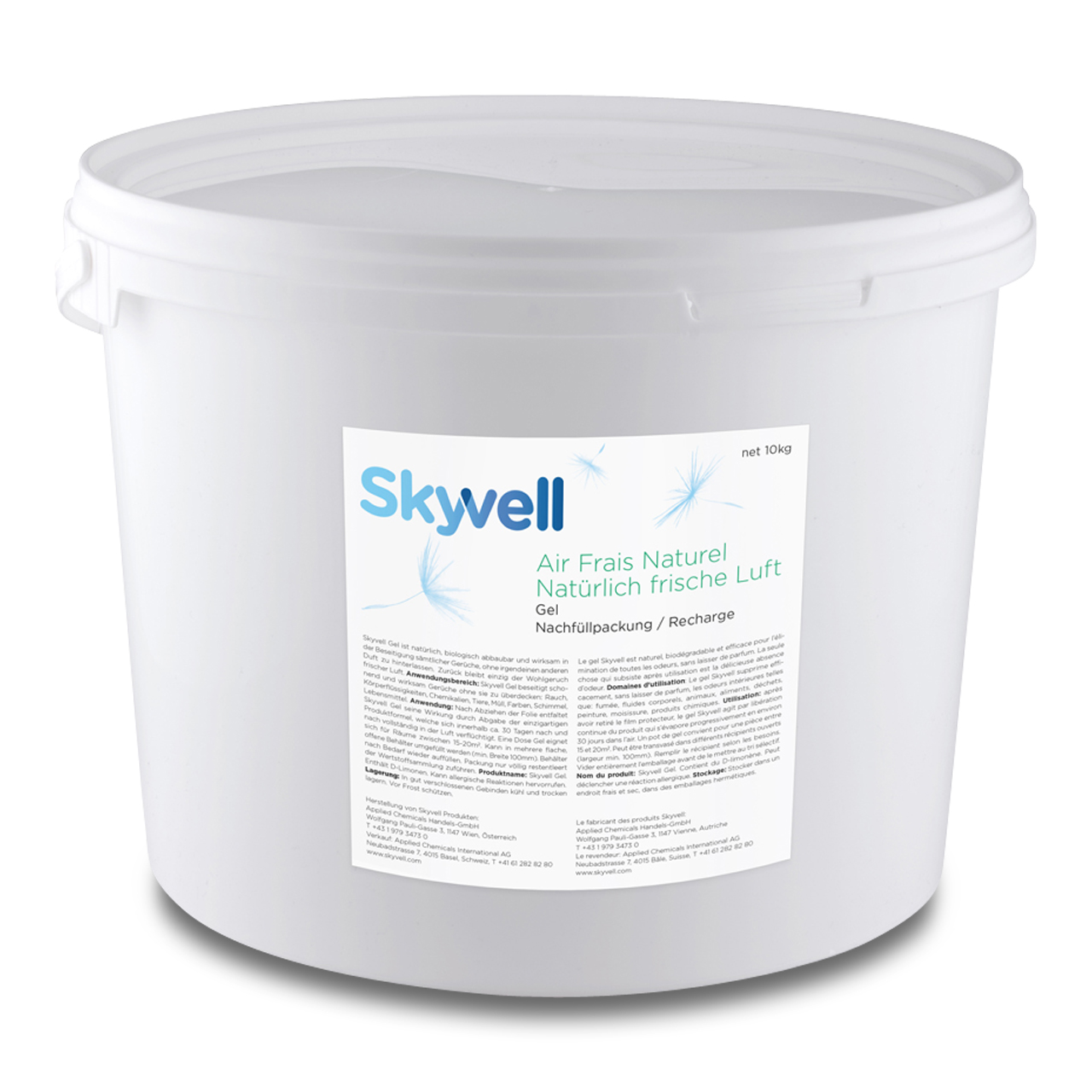 Skyvell Recharge de gel 10kg Skyvell Recharge de gel 10kg