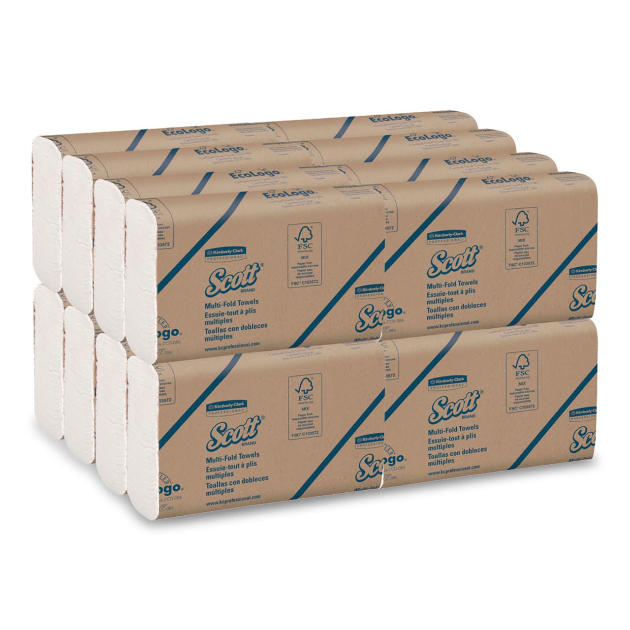 Scott® Essuie-mains - Multifold Scott® Essuie-mains - Multifold