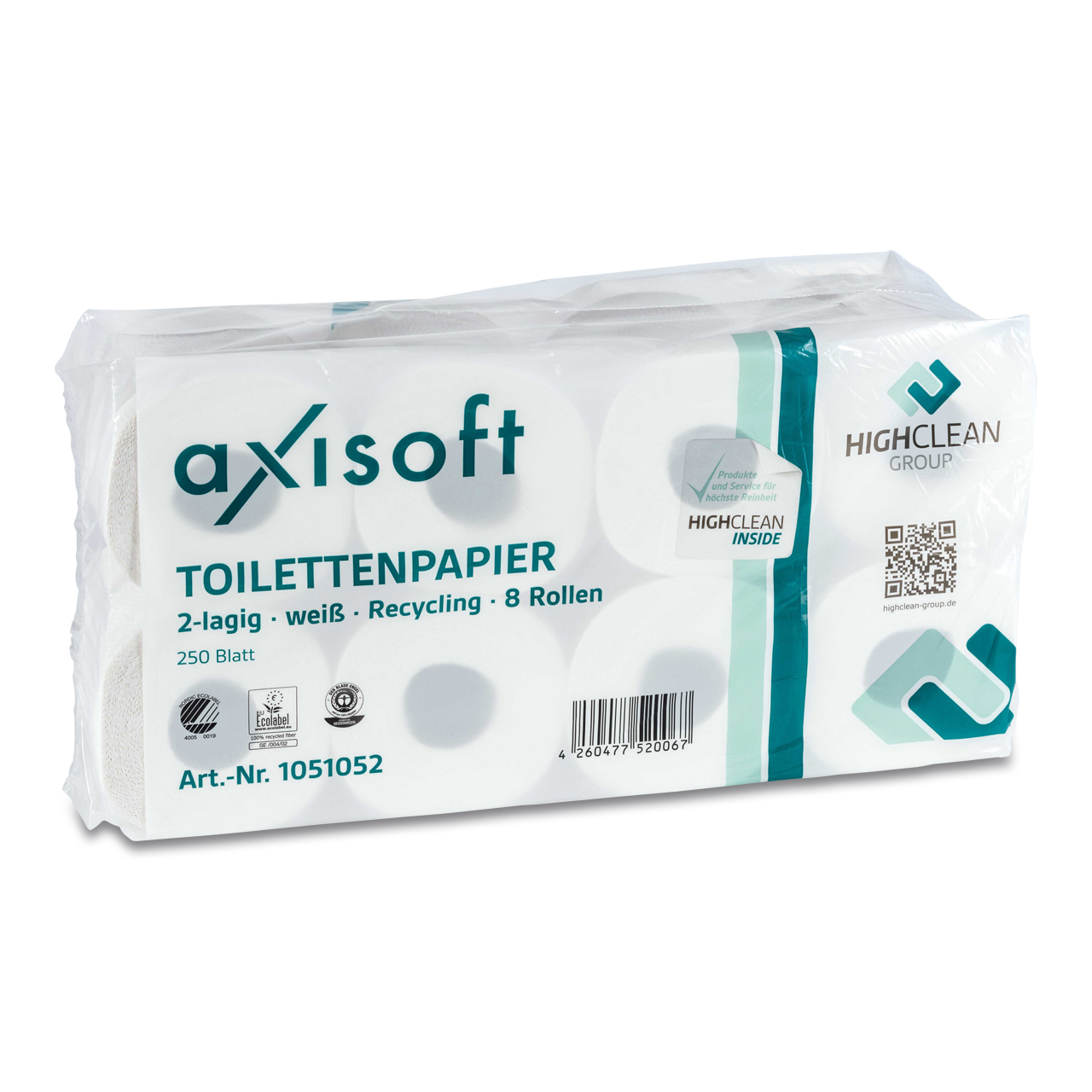 axisoft® Papier toilette Basic Eco 2-250 axisoft® Papier toilette Basic Eco 2-250