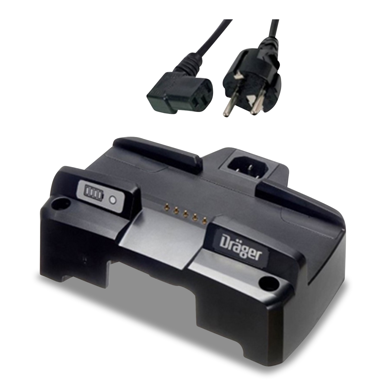 Dräger X-plore 8000 chargeur multiple, pour 1 module avec câble de connexion EU Dräger X-plore 8000 chargeur multiple, pour 1 module avec câble de connexion EU