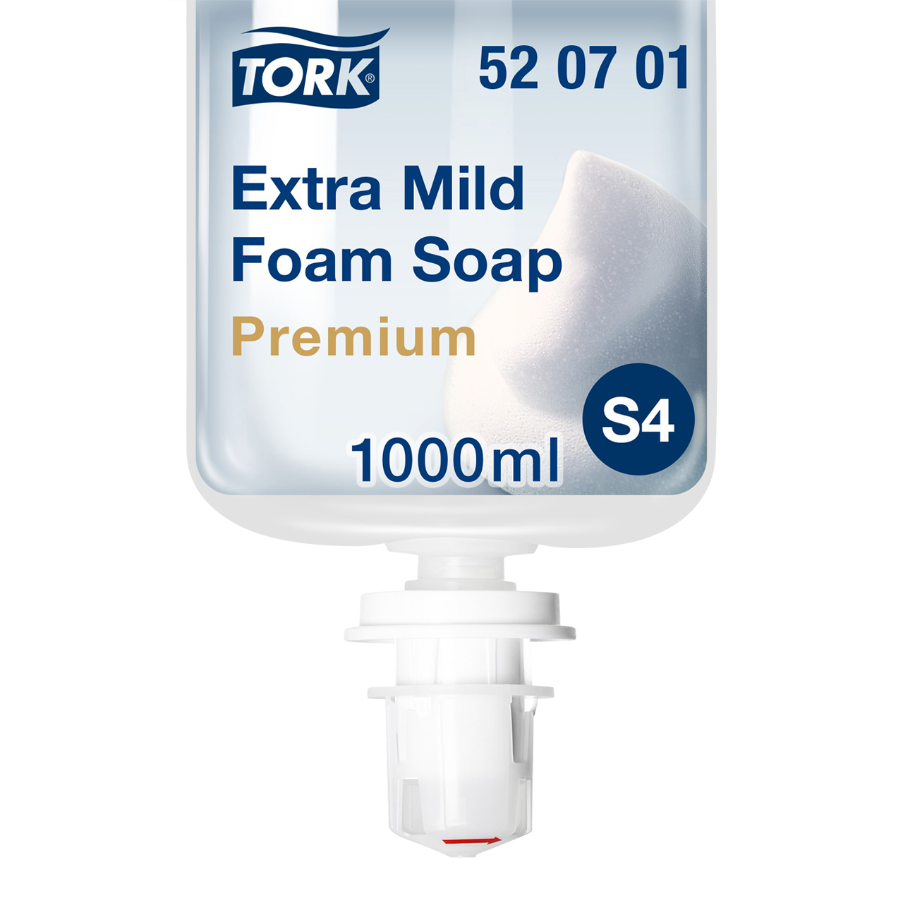 Tork Sensitive savon mousse S4 blanc