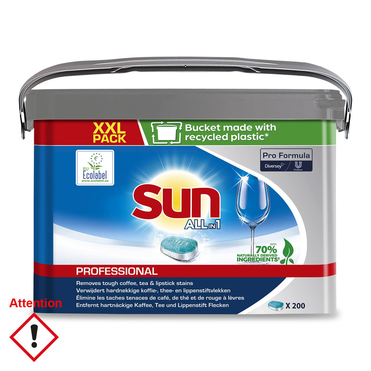 Sun Professional All-in-1-Tabs 200 pièces Sun Professional All-in-1-Tabs 200 pièces