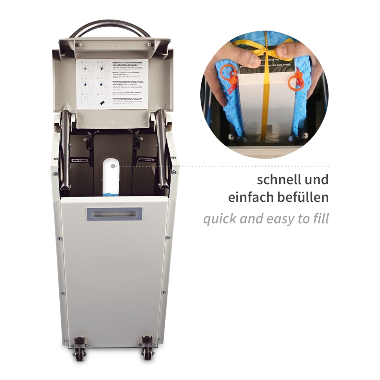 Distr. couvre-chaussures HYGOMAT COMFORT Distr. couvre-chaussures HYGOMAT COMFORT