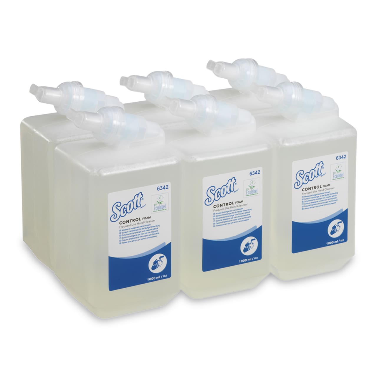 Scott® Control Mousse Lavante 1l - Cartouche Scott® Control Mousse Lavante 1l - Cartouche