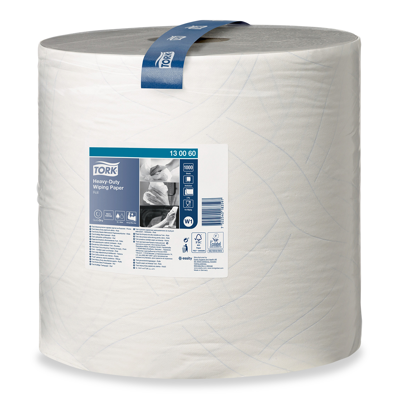 Tork Papier essuyage multi ultra résistants QD W1 Tork Papier essuyage multi ultra résistants QD W1