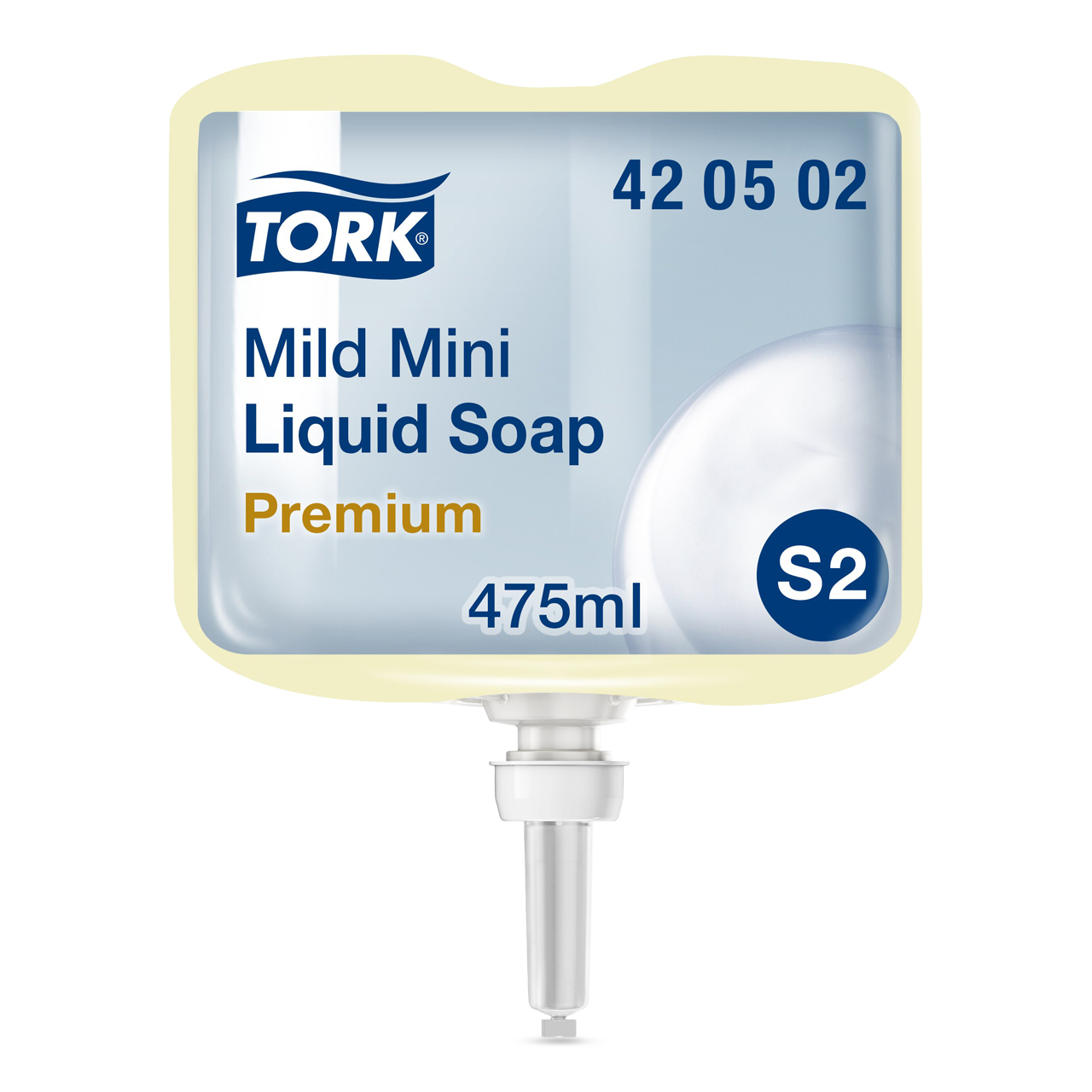 Tork Mini savon liquide parfumé doux S2 Premium Tork Mini savon liquide parfumé doux S2 Premium