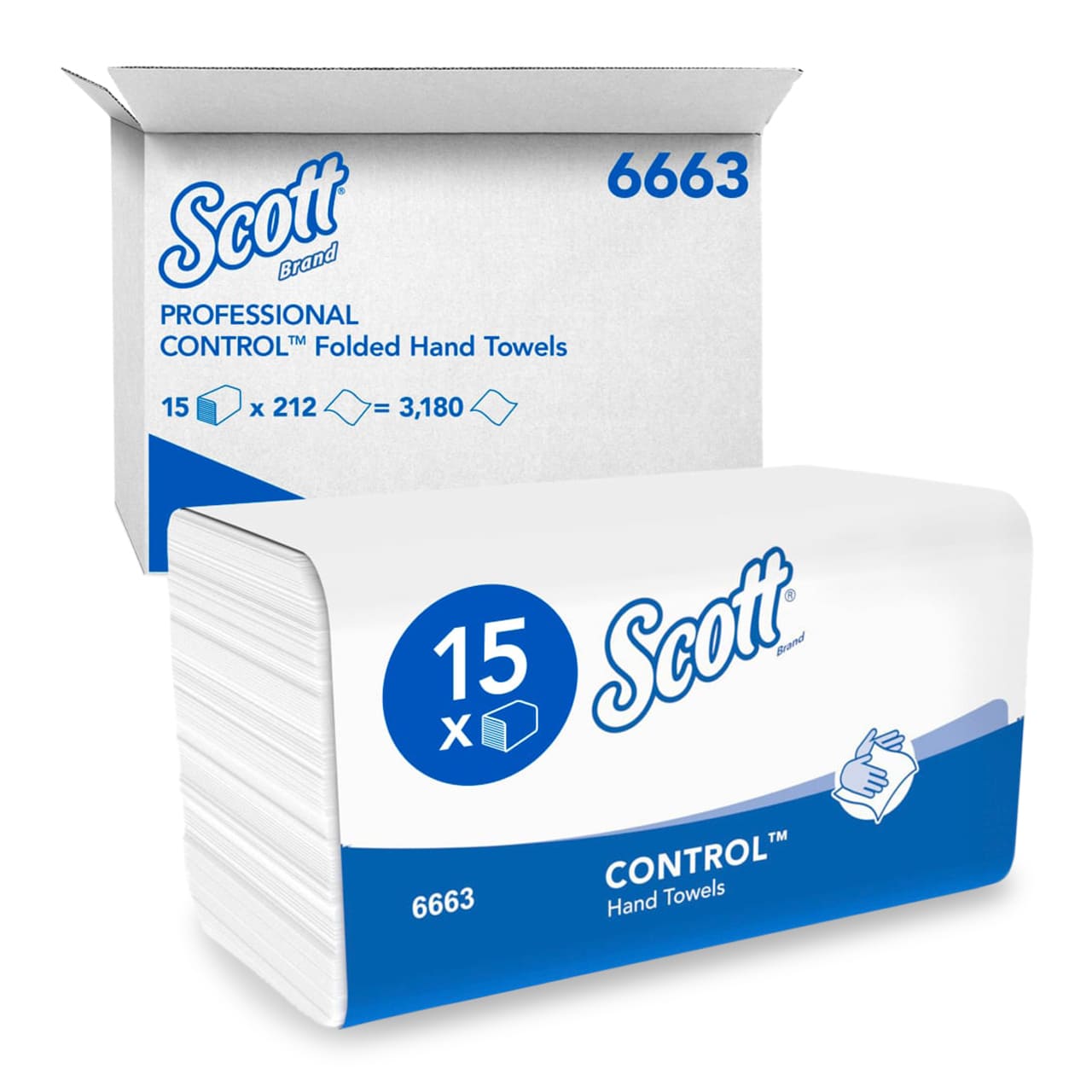 Scott® Control™ Essuie-mains - Interfold Scott® Control™ Essuie-mains - Interfold