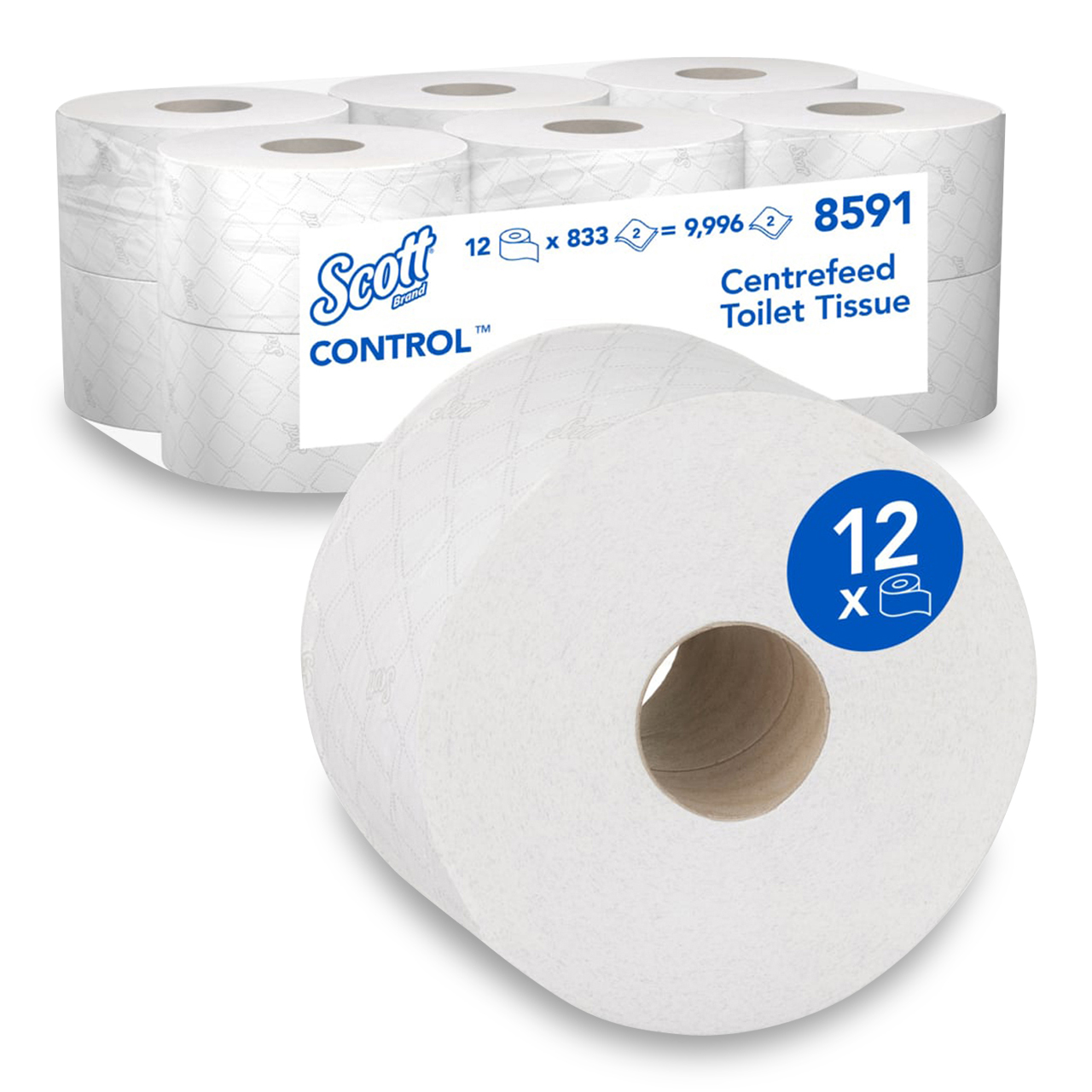 Scott® Control™ Papier Toilette - Dévidage central