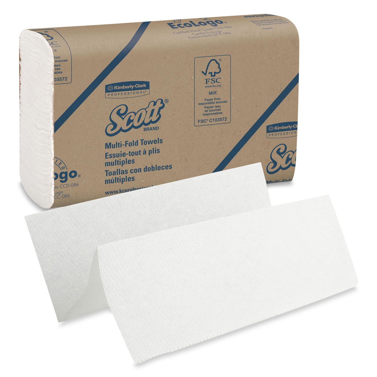 Scott® Essuie-mains - Multifold Scott® Essuie-mains - Multifold