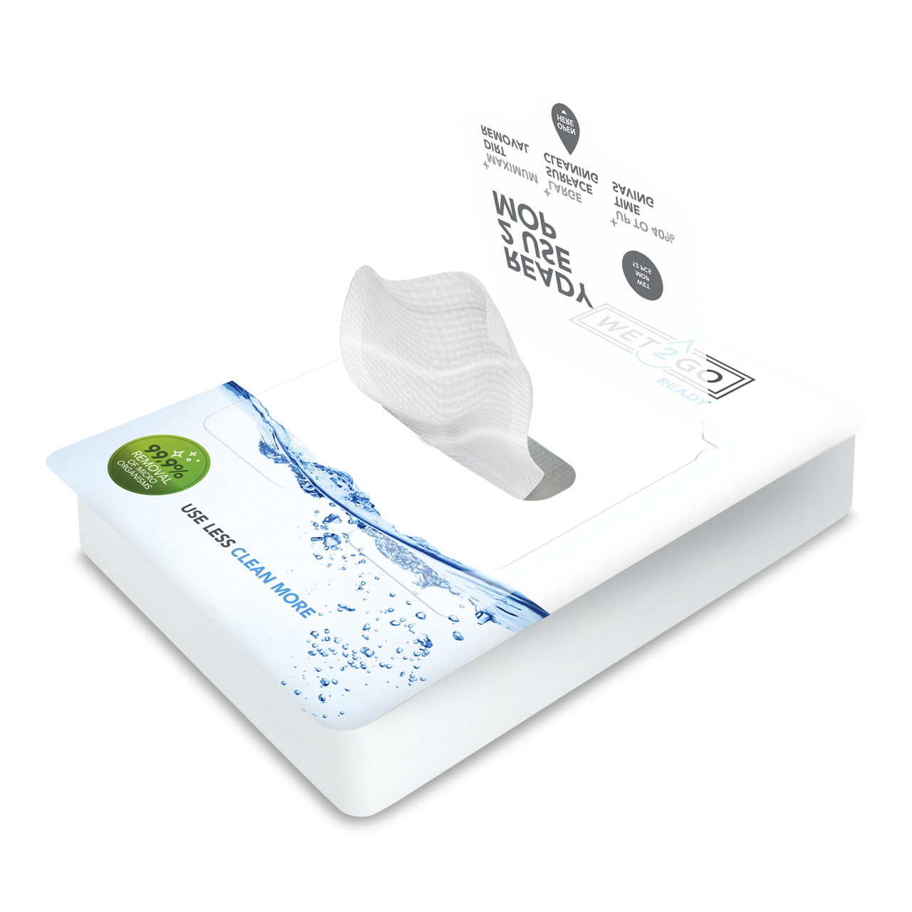 Balai à franges Wet2Go Ready Care 42x13cm