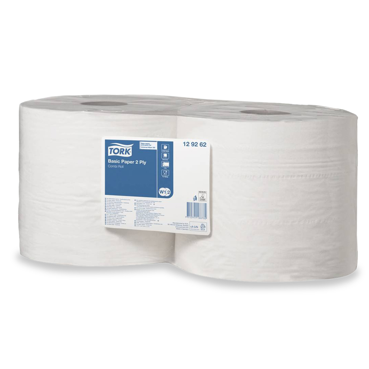 Tork Papier d'essuyage standard W1/2 Tork Papier d'essuyage standard W1/2