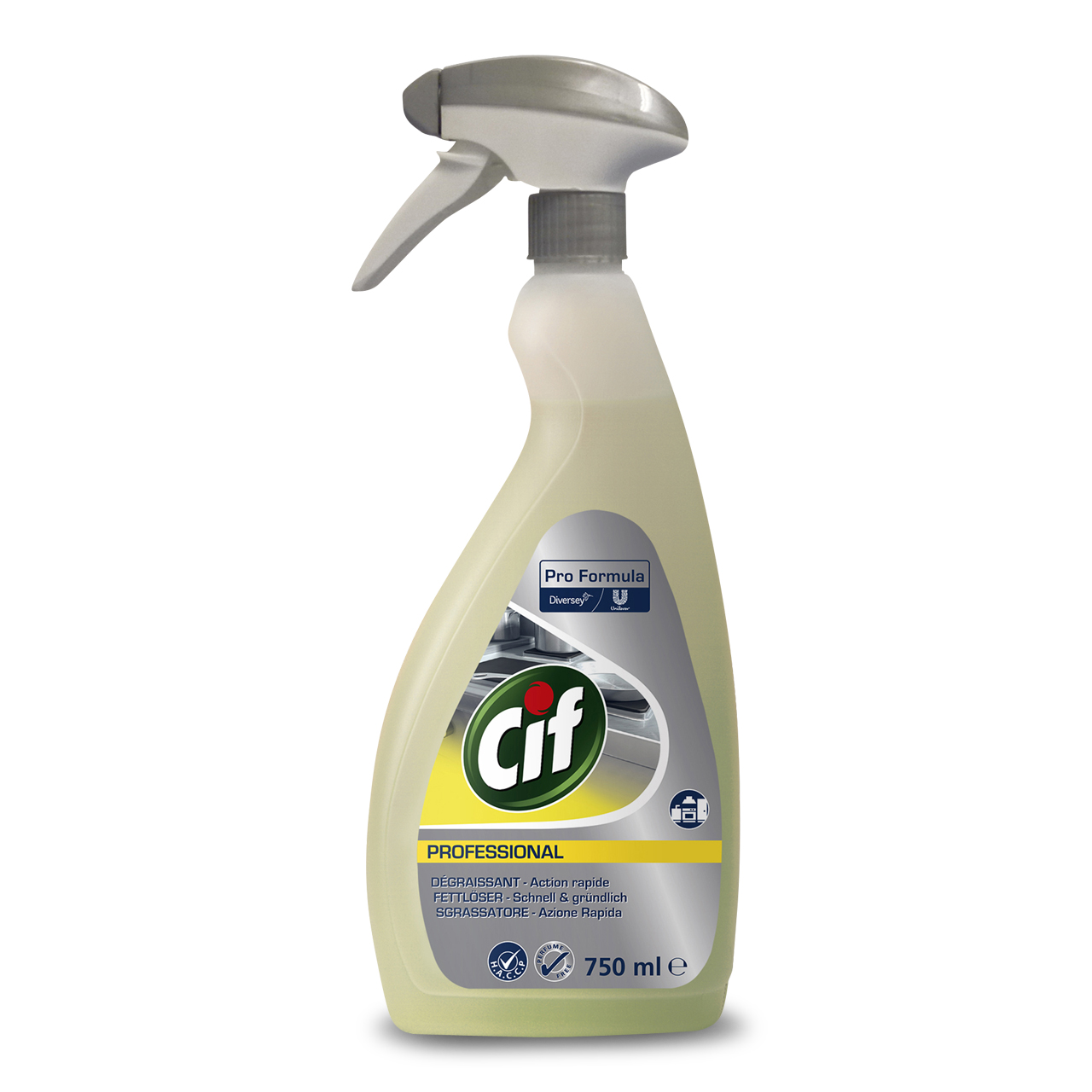 Cif Professional Détergent dégraissant 750 ml Cif Professional Détergent dégraissant 750 ml