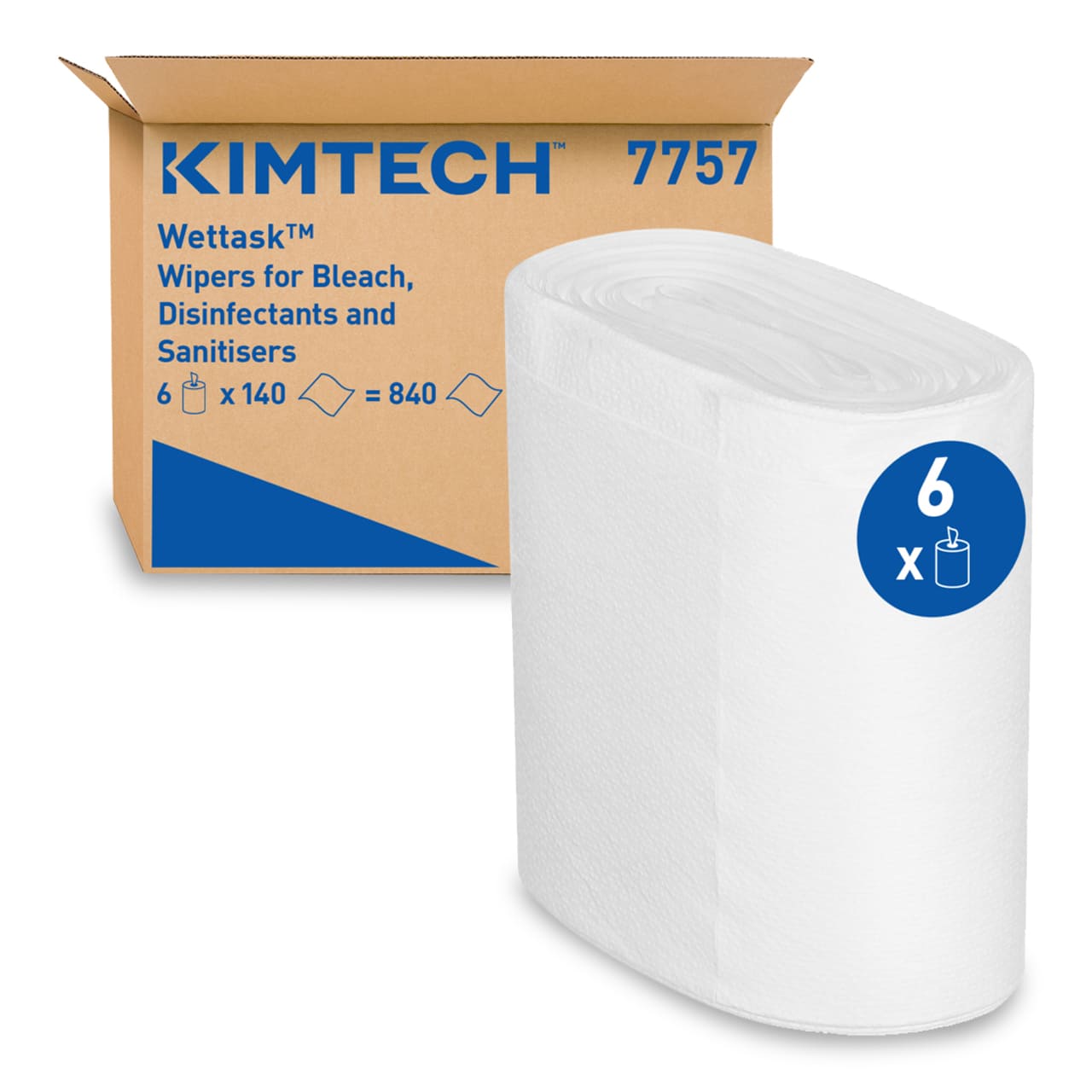 KIMTECH® Wettask™ DS Essuyeurs - Rouleau KIMTECH® Wettask™ DS Essuyeurs - Rouleau