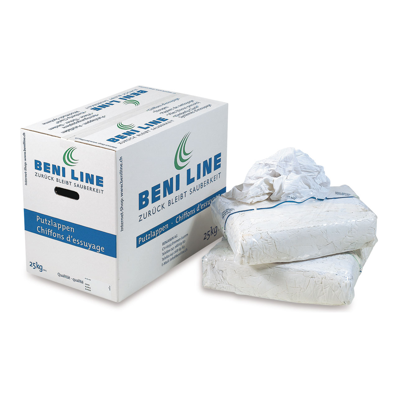 BENILINE® Chiffons de nettoyage blanc BENILINE® Chiffons de nettoyage blanc