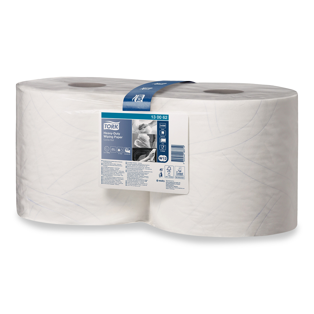 Tork Papier essuyage multi ultra résistants QD W1/2 Tork Papier essuyage multi ultra résistants QD W1/2