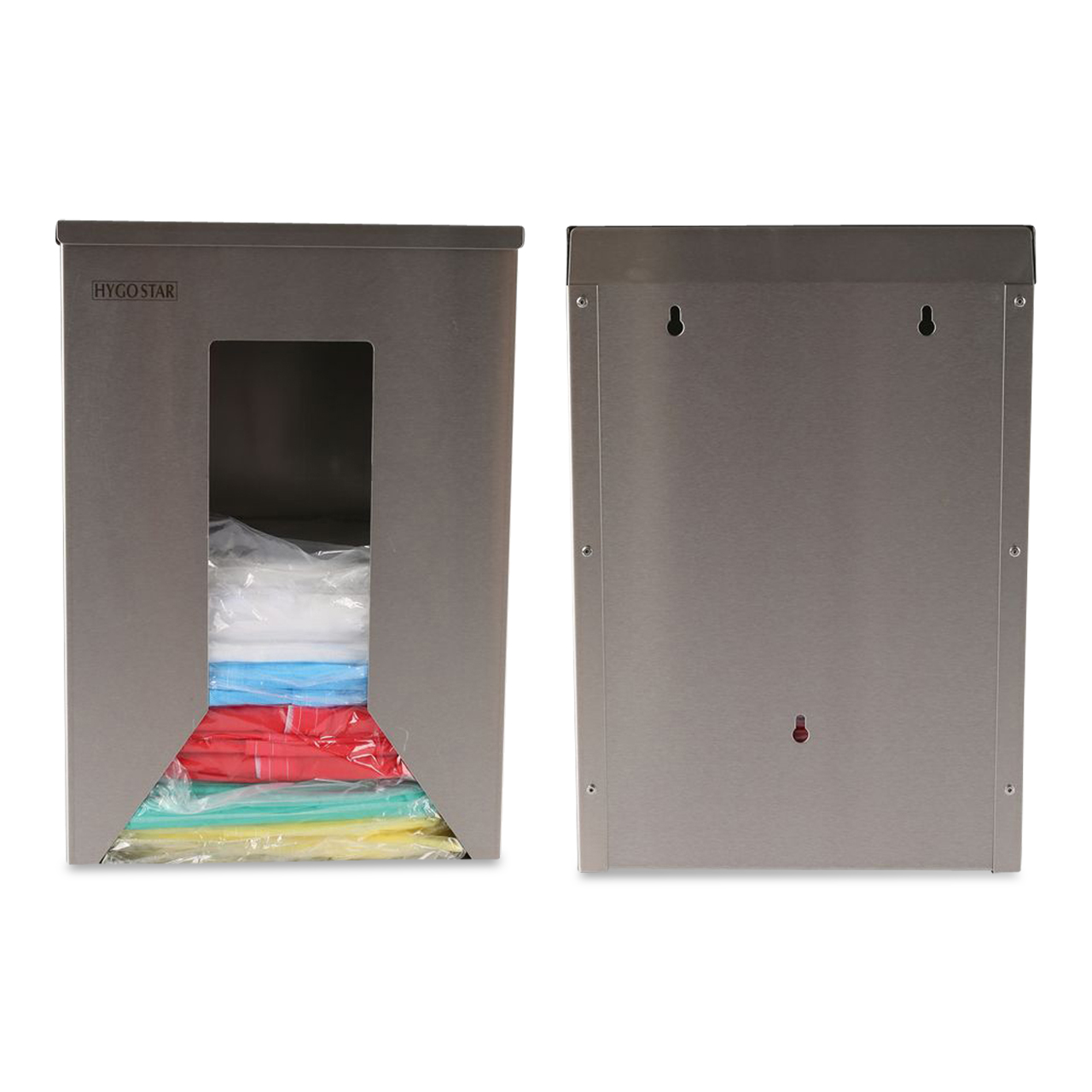 Support distributeur de blouses visiteur en inox Support distributeur de blouses visiteur en inox