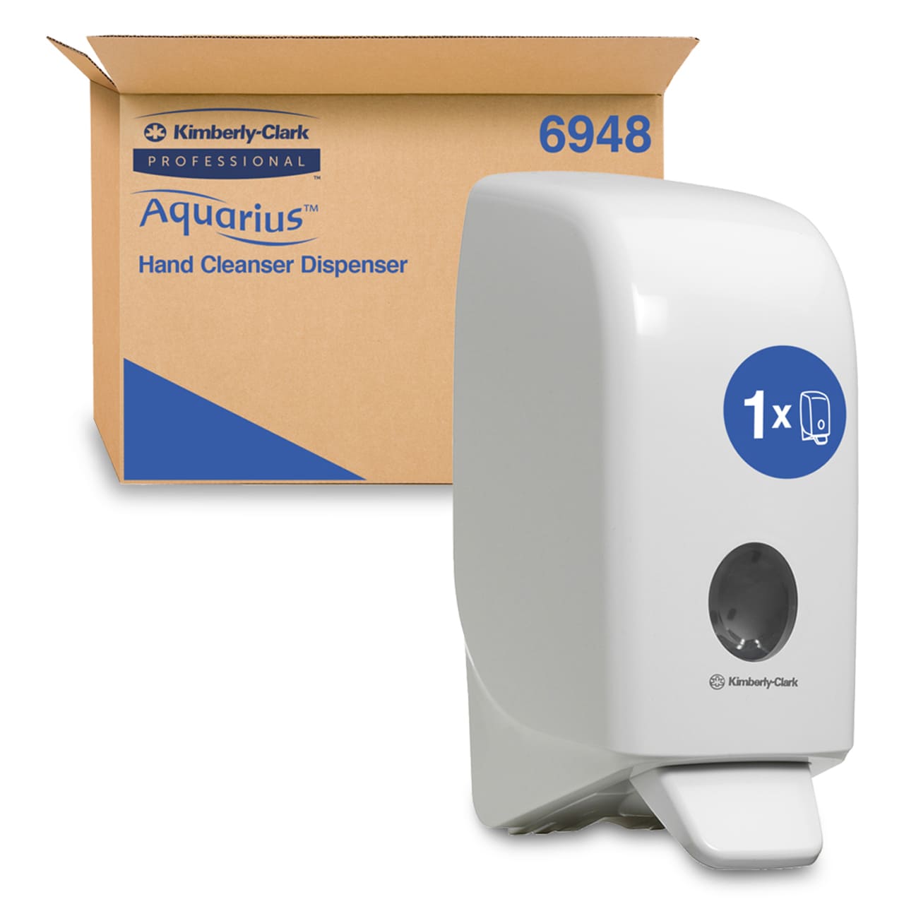 Aquarius™ Distributeur crèmes de lavage - 1l Aquarius™ Distributeur crèmes de lavage - 1l