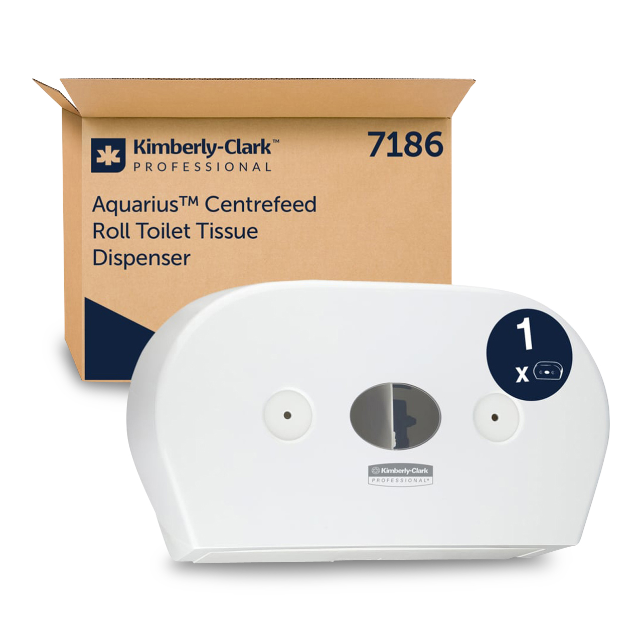 Aquarius™ Distributeur papier toilette mini-Dévi. central