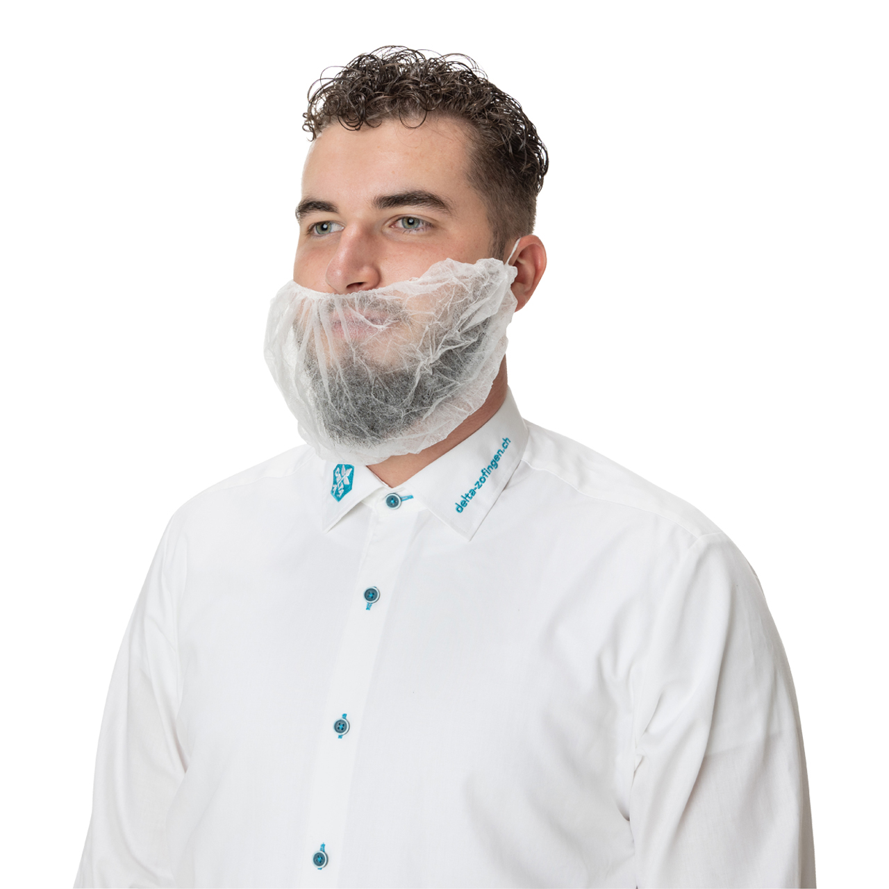 DELTASAFE® Masque à barbe blanc