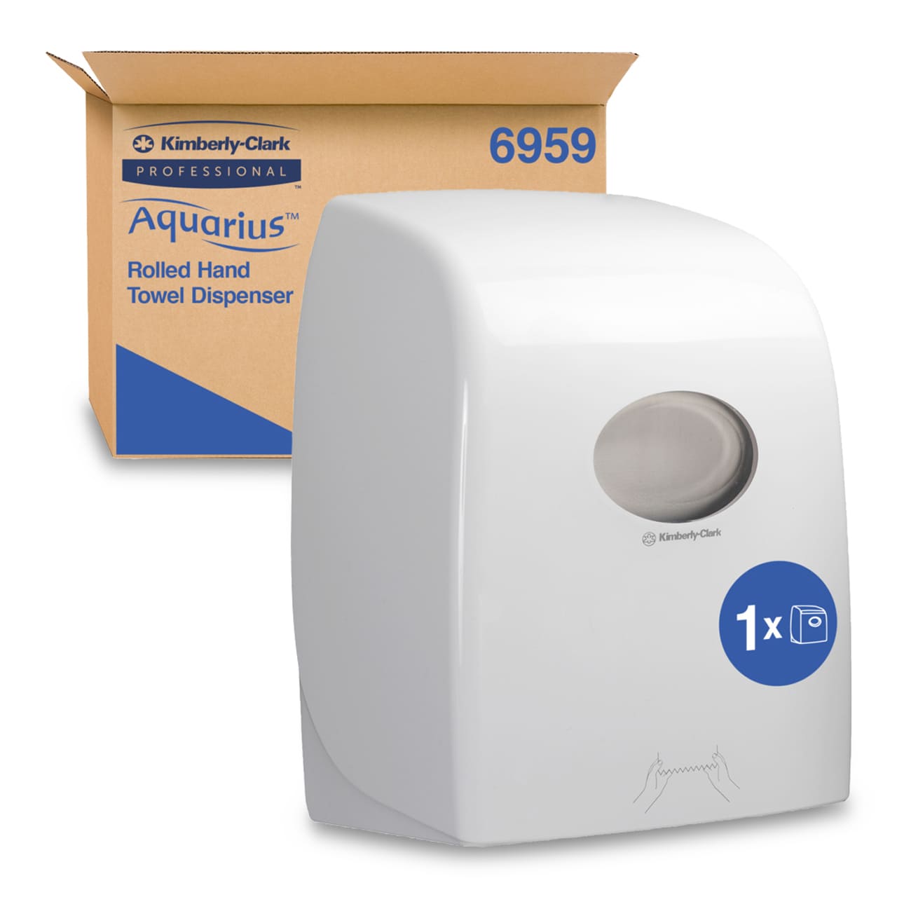 Aquarius™ Distrib. No Touch Essuie-mains - Rouleau Aquarius™ Distrib. No Touch Essuie-mains - Rouleau