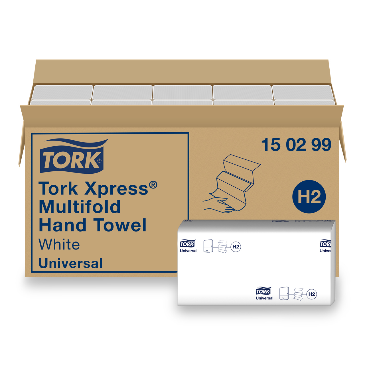 Tork Xpress® Essuie-mains Multifold H2