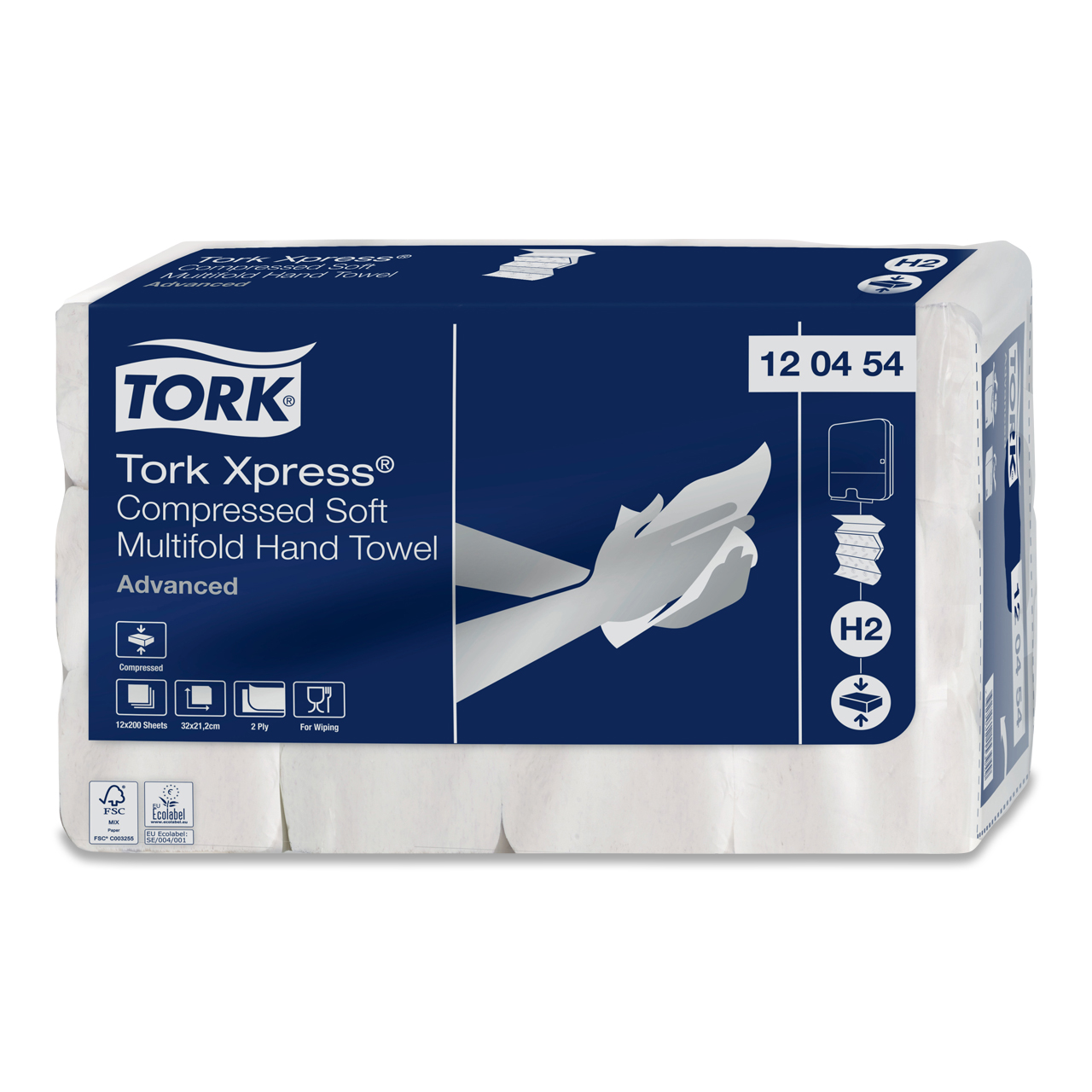 Tork Xpress® Essuie-mains doux compressés Multifold Tork Xpress® Essuie-mains doux compressés Multifold