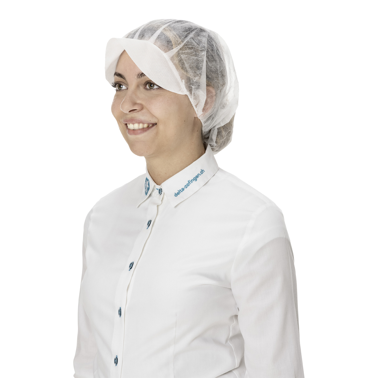 DELTASAFE® Charlotte ronde avec visière PP Blanc DELTASAFE® Charlotte ronde avec visière PP Blanc