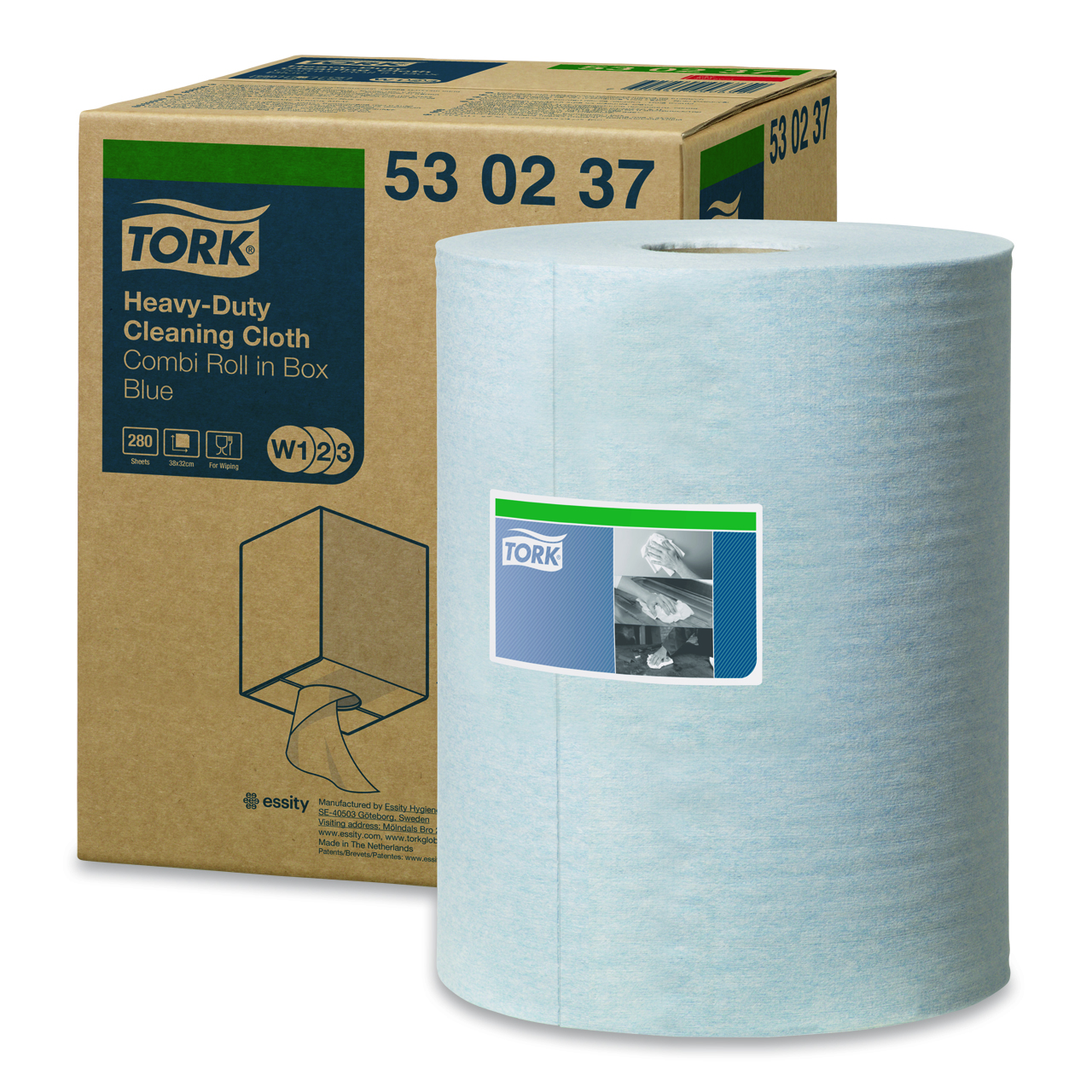 Tork Chiffons de nettoyage ultra résist. W1/2/3 Tork Chiffons de nettoyage ultra résist. W1/2/3