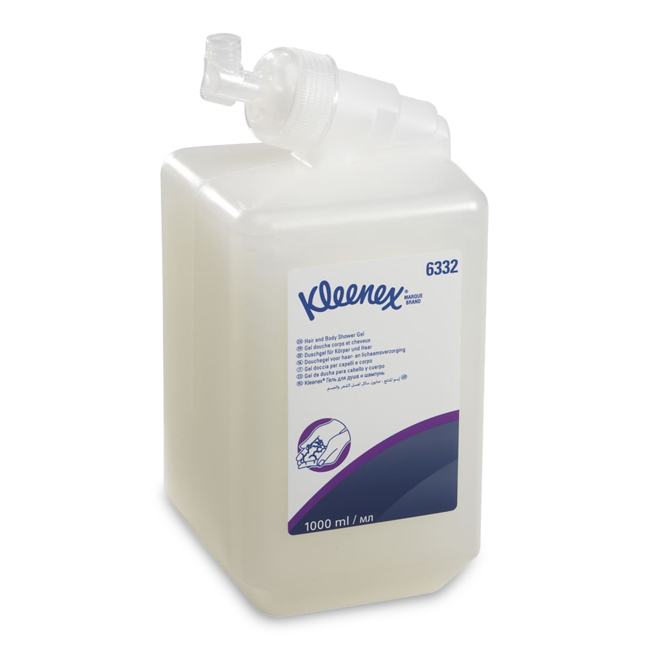 Kleenex® Gel douche corps et cheveux Kleenex® Gel douche corps et cheveux