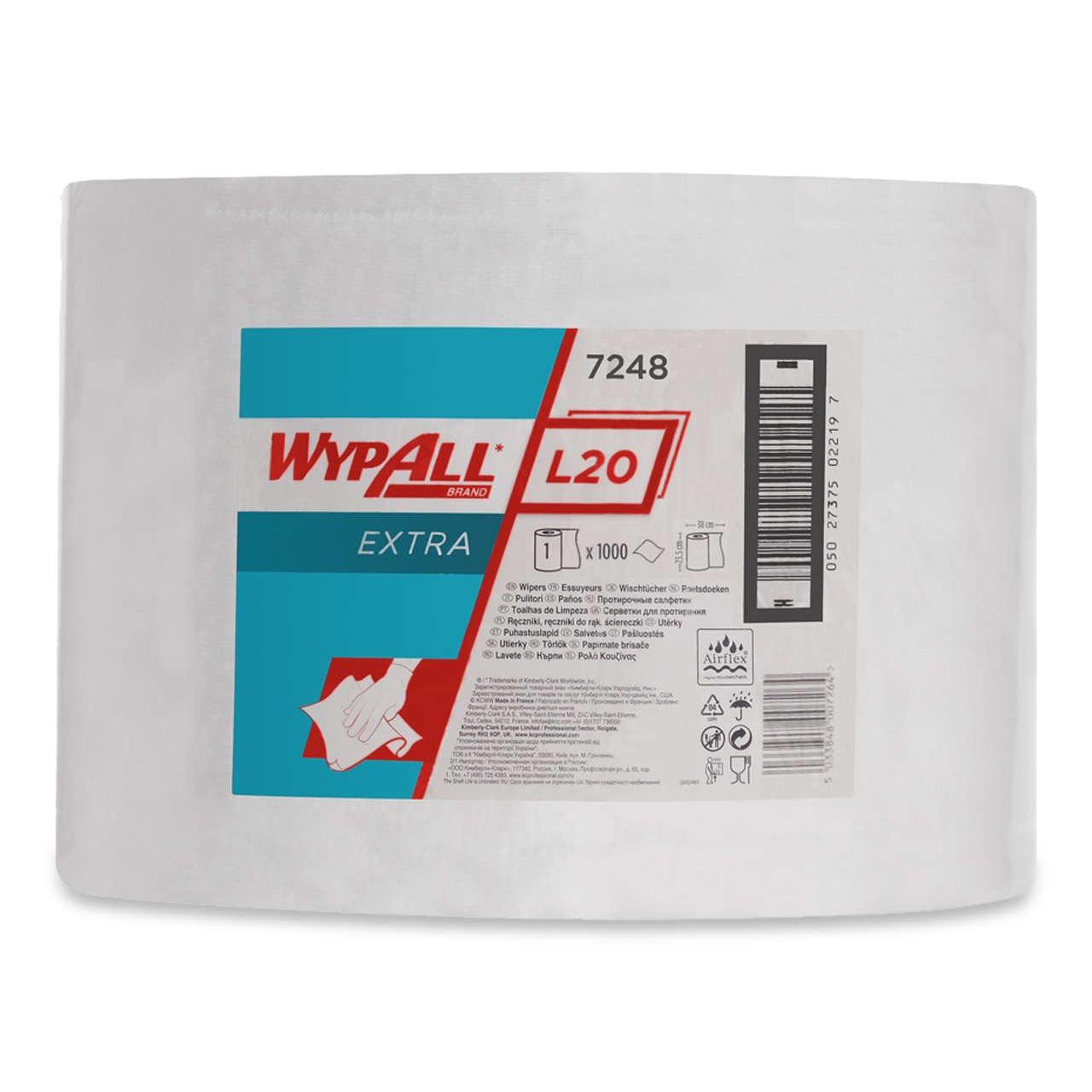 WypAll® L20 Essuyeurs Extra - Bobine WypAll® L20 Essuyeurs Extra - Bobine