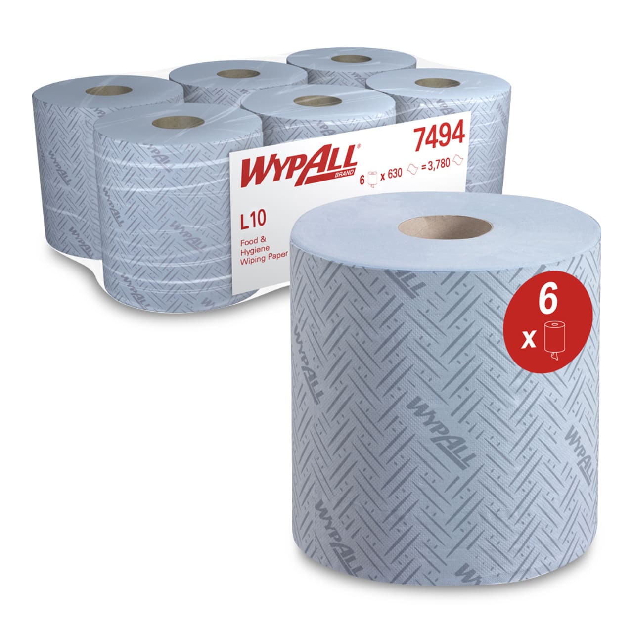 WypAll® L10 Essuyeurs RCS - Dévidage central WypAll® L10 Essuyeurs RCS - Dévidage central