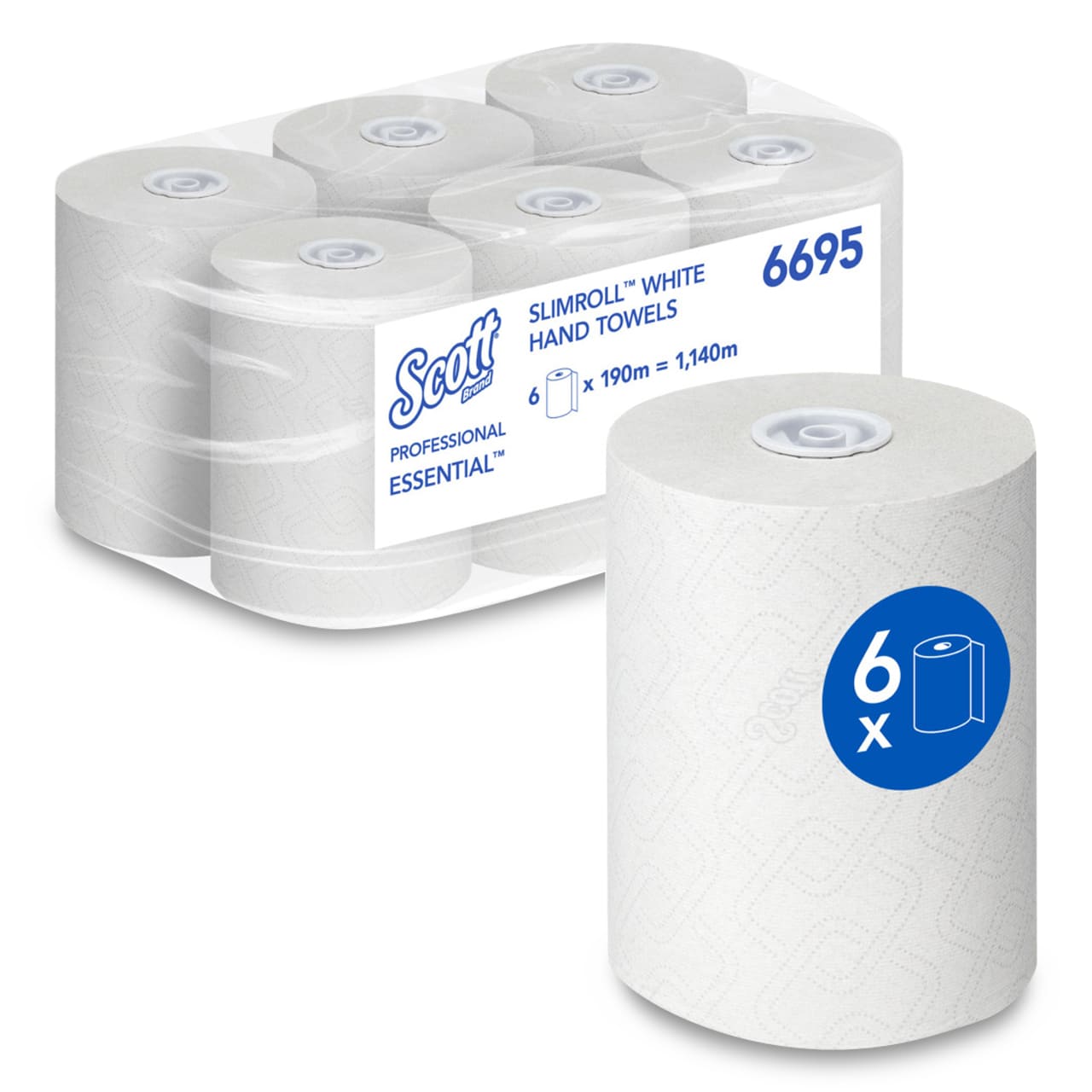 Scott® Essential™ Essuie-mains protégé - Slimroll™ Scott® Essential™ Essuie-mains protégé - Slimroll™