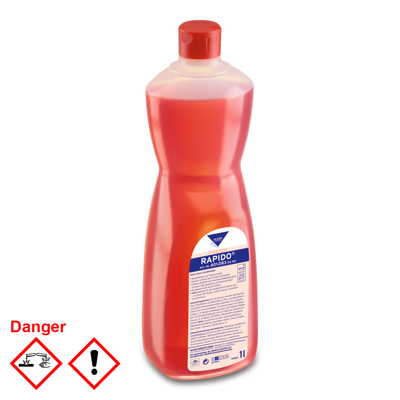 Rapido Nettoyant surpuissant acide Rapido Nettoyant surpuissant acide