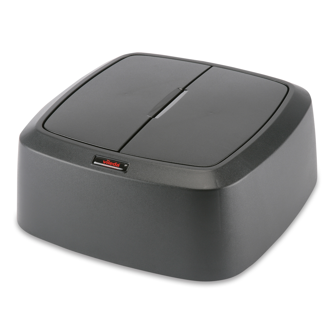 VILEDA Iris Square Couvercle à clapets, noir
