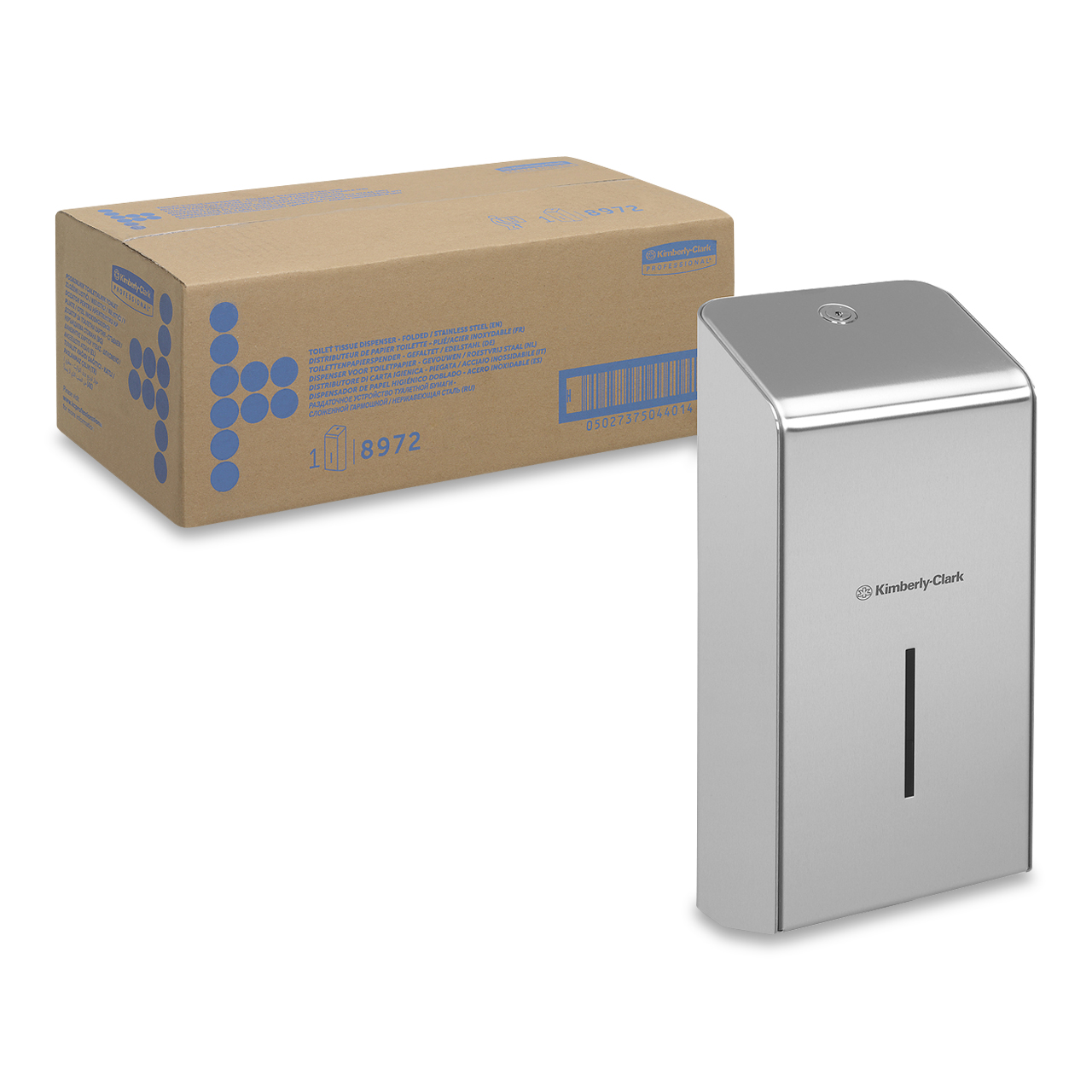 KC Prof Distributeur Papier toilette acier inox