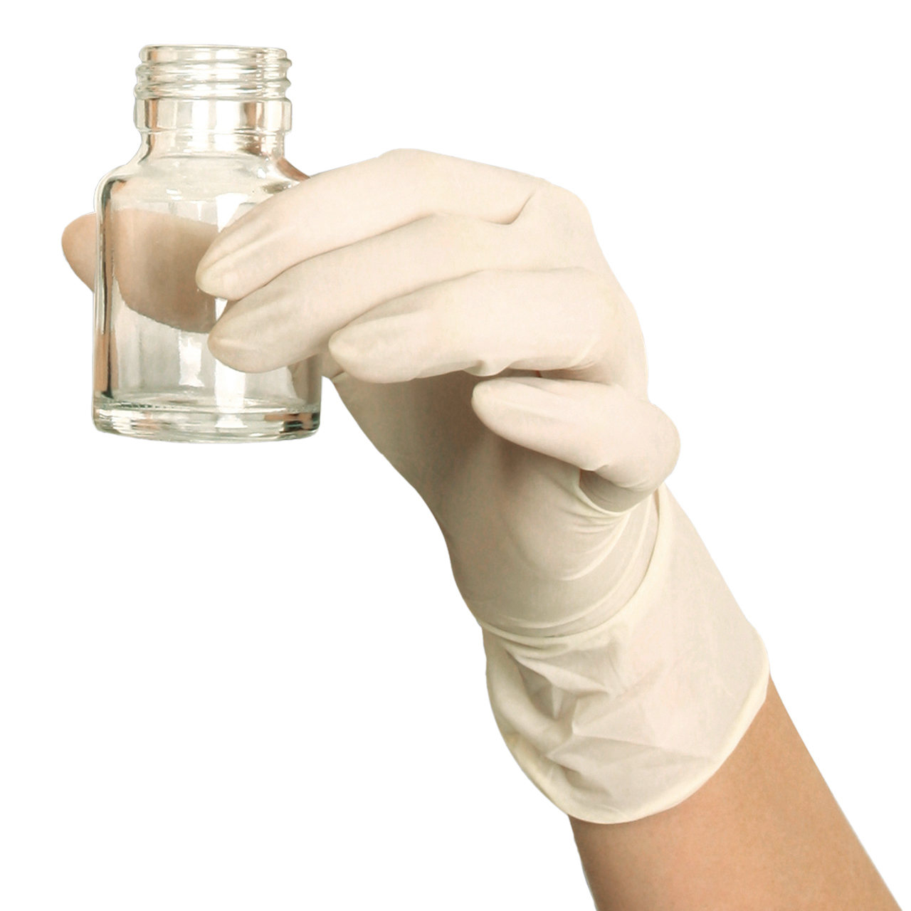 Gants en latex Grip blancs L Gants en latex Grip blancs L