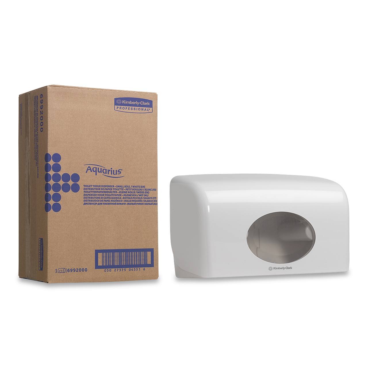 Aquarius™ Distributeur papier toilette - Petit rouleau Aquarius™ Distributeur papier toilette - Petit rouleau