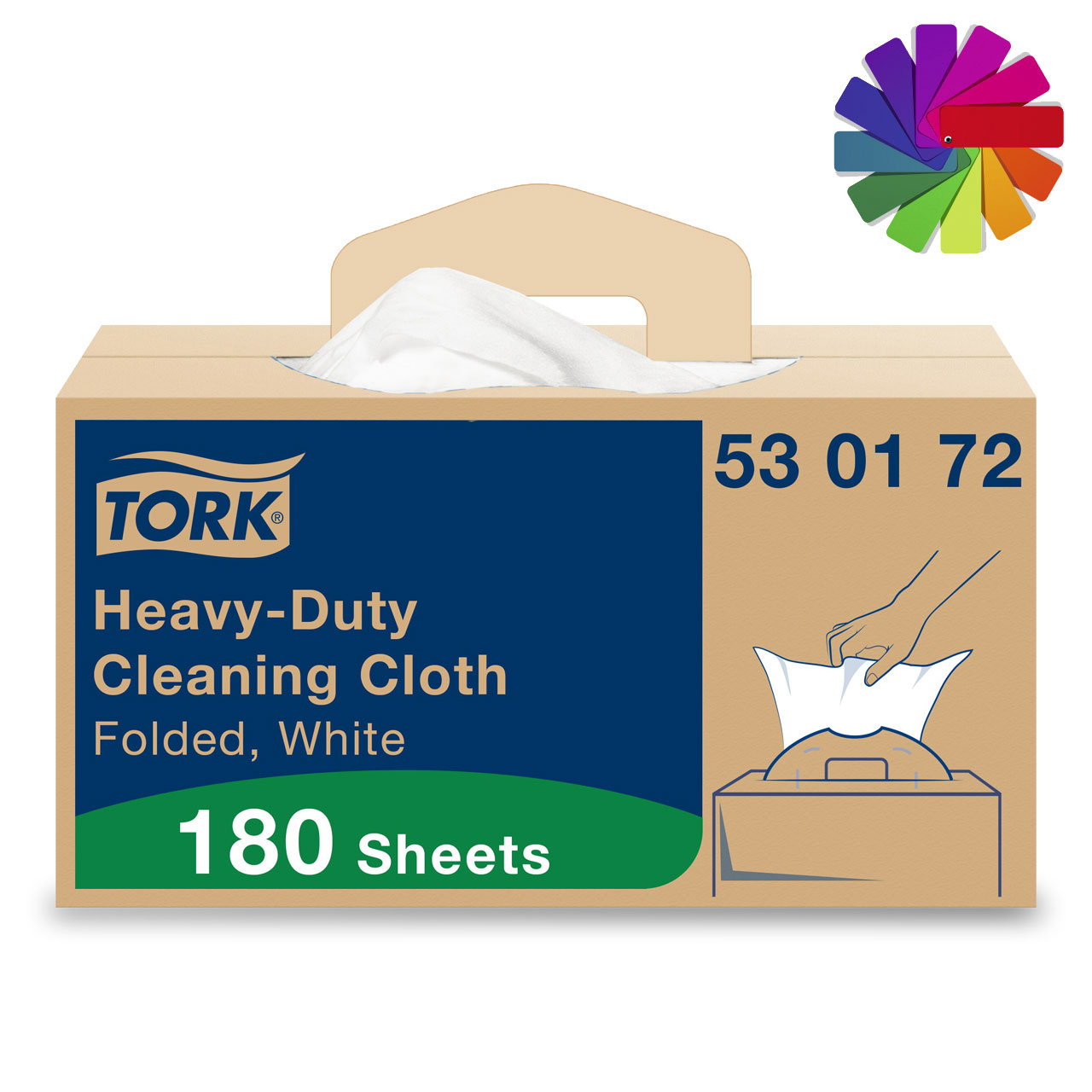Tork Lingettes nettoyantes extra-fortes W7