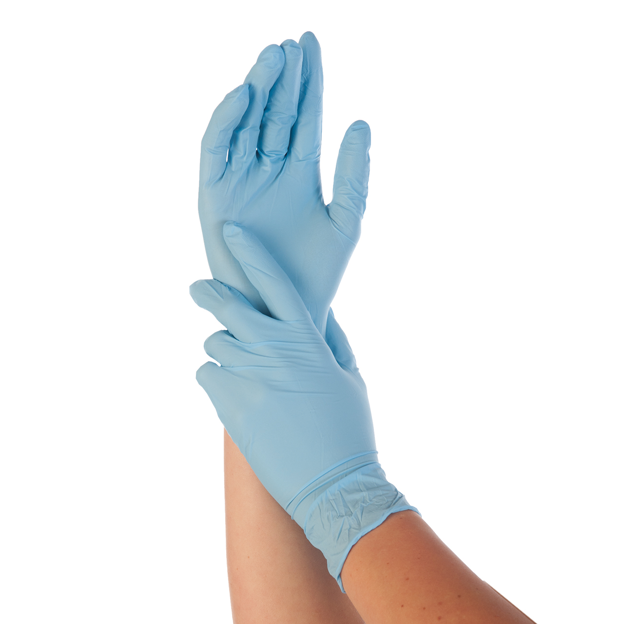 Gants en nitrile Safe Light bleus L Gants en nitrile Safe Light bleus L