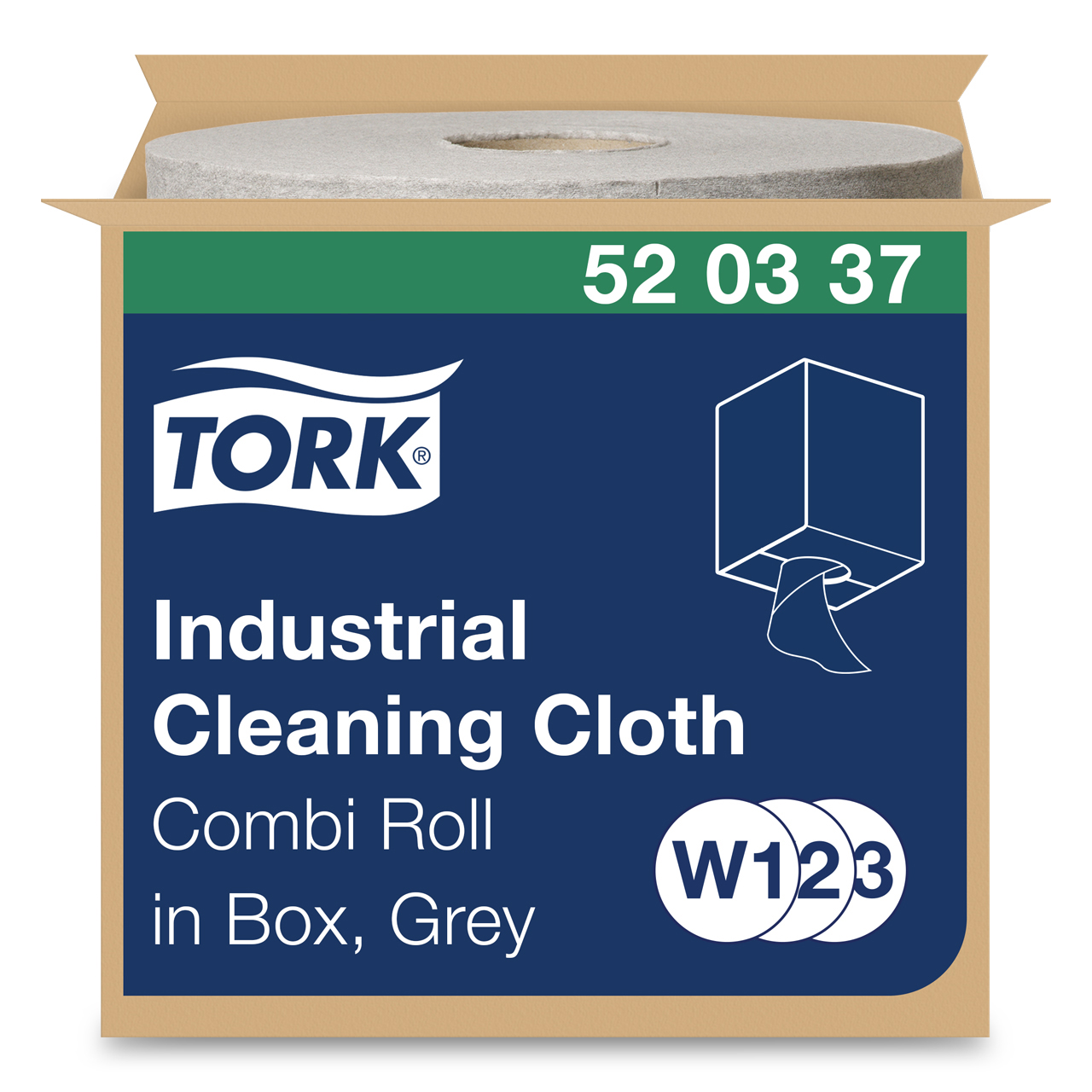 Tork Chiffons de nettoyage industriels W1/2/3 Tork Chiffons de nettoyage industriels W1/2/3