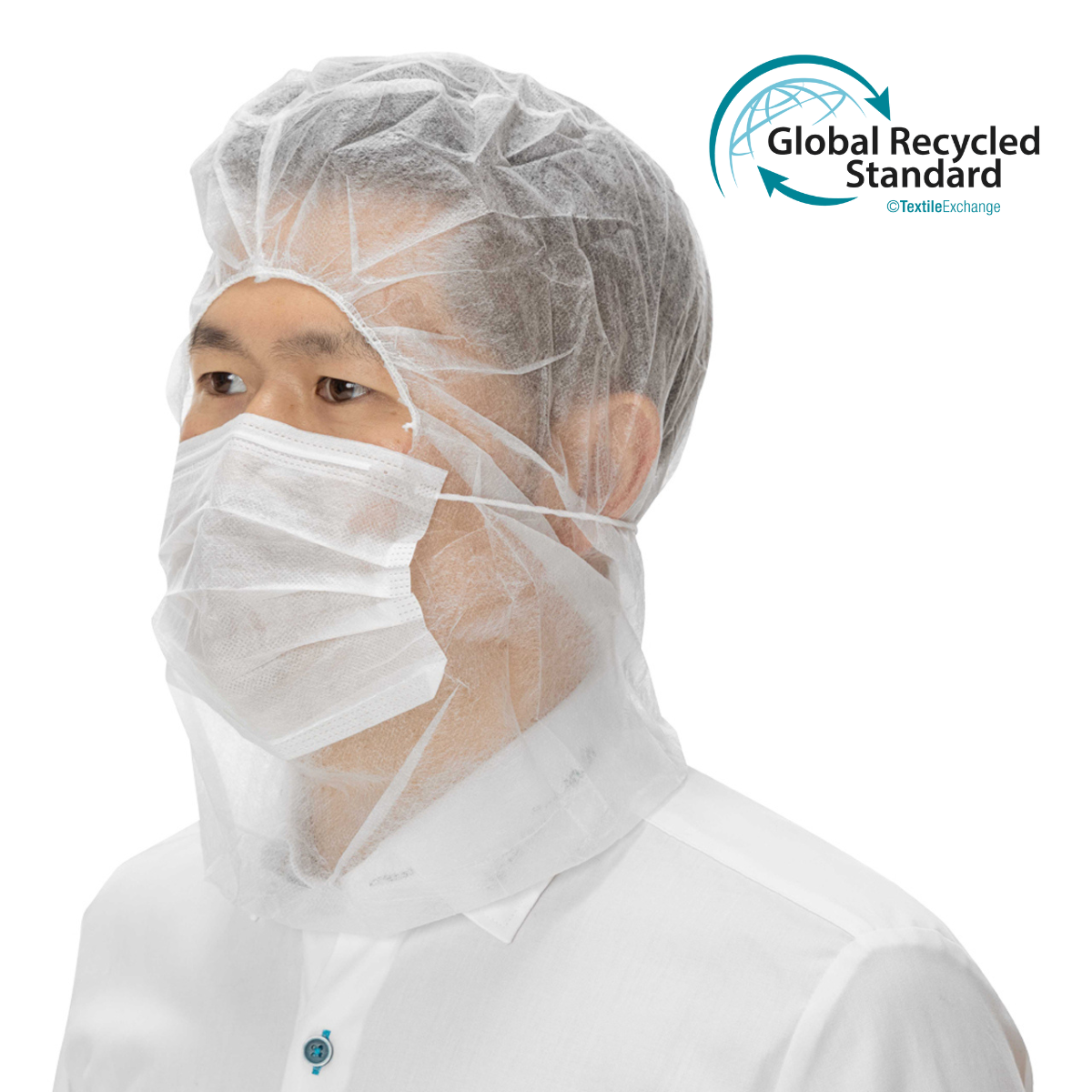 DELTASAFE® Cagoule astro avec protège-dents RC50 Blanc DELTASAFE® Cagoule astro avec protège-dents RC50 Blanc