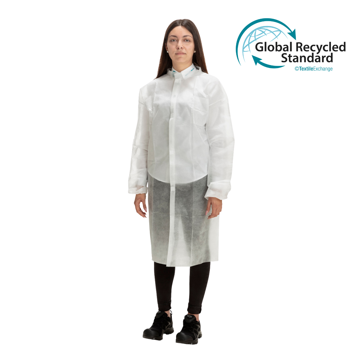 DELTASAFE® Blouse visiteur V 30g/m2 RC50 blanc 2XL