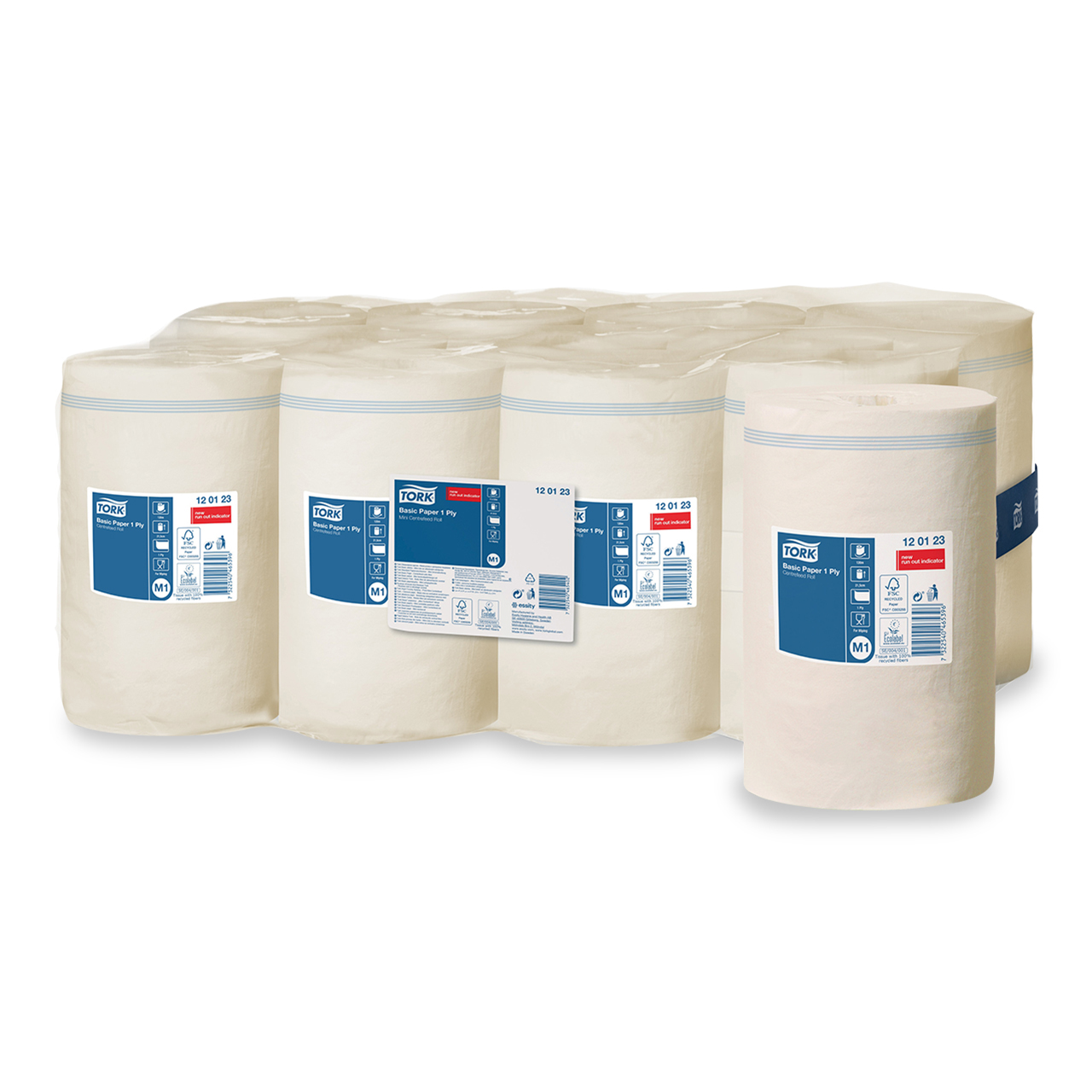 Tork Papier d’essuyage standard 1 pli  M1 Tork Papier d’essuyage standard 1 pli  M1