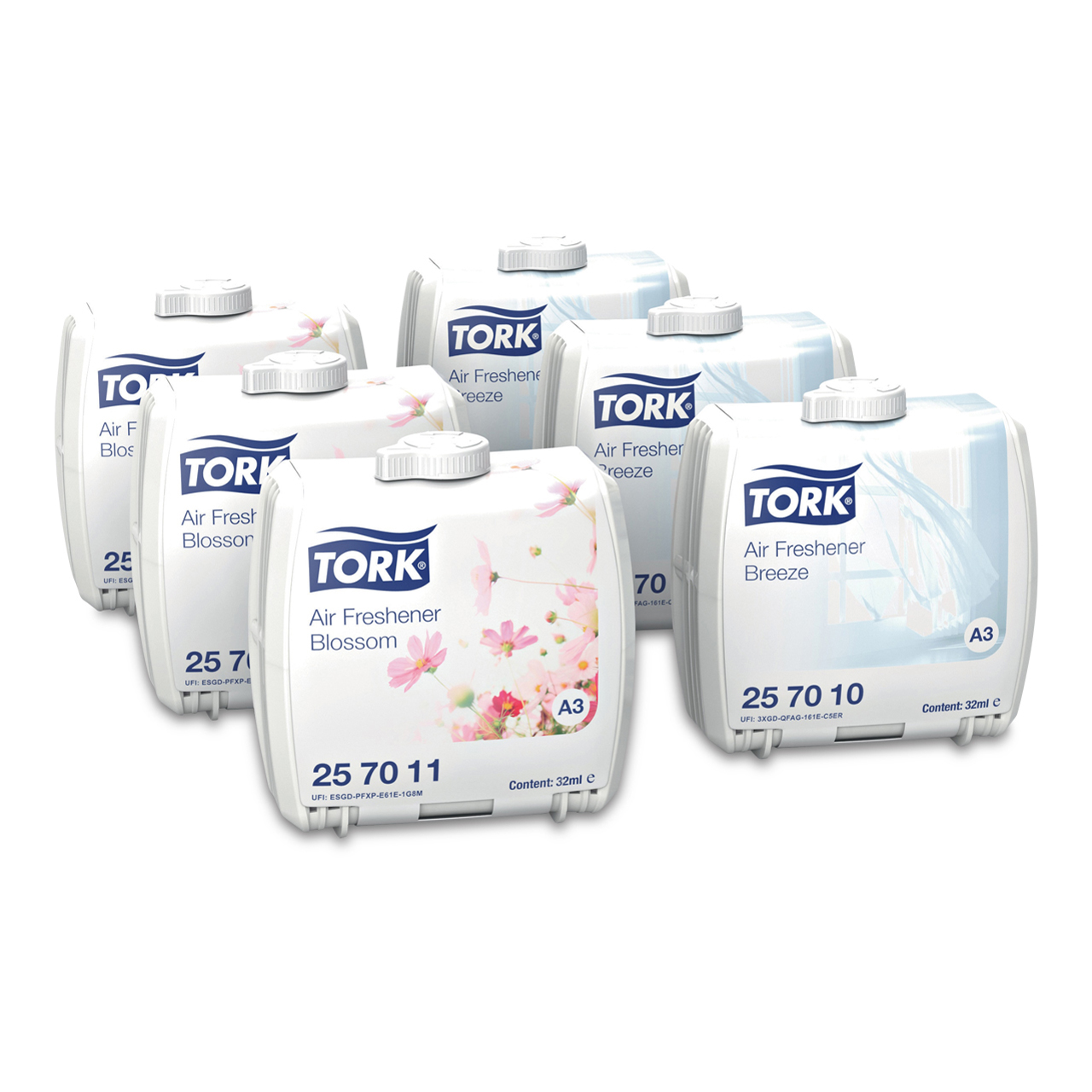 Tork Désodorisant permanent Pack 2 senteurs Tork Désodorisant permanent Pack 2 senteurs